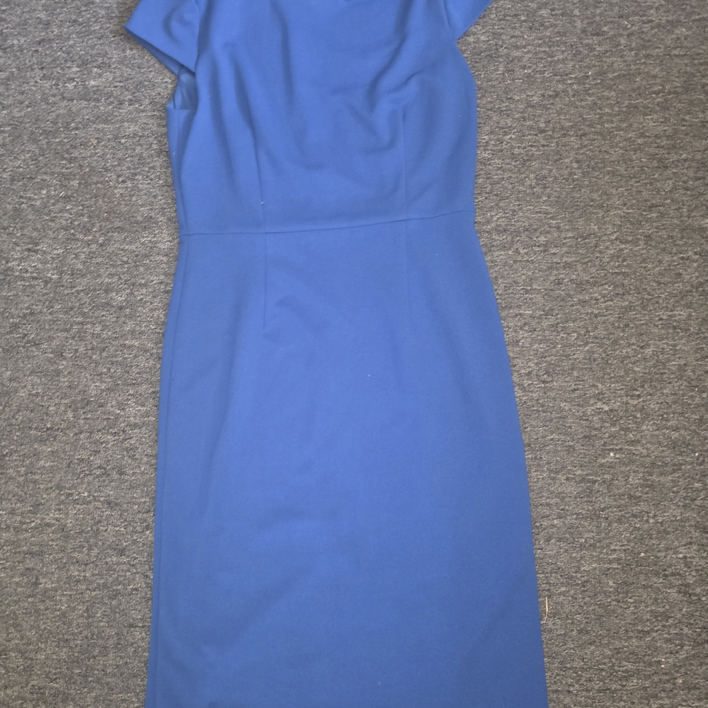 Elegant Blue Women's Dress